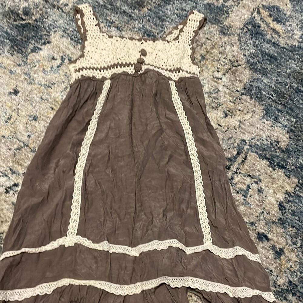 Cute crochet top dress